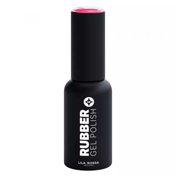 Oja semipermanenta, Lila Rossa, Rubber, 008 Pink, 7 ml