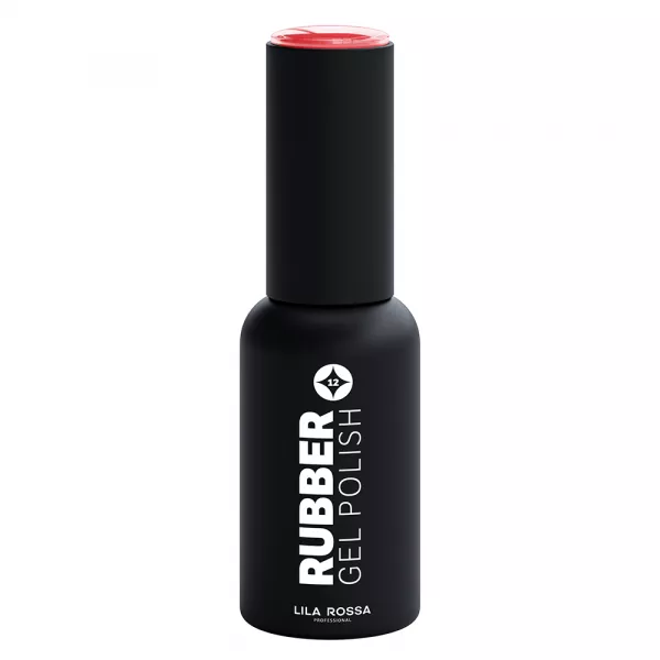 Oja semipermanenta, Lila Rossa, Rubber, 012 scarlett lucios, 7 ml