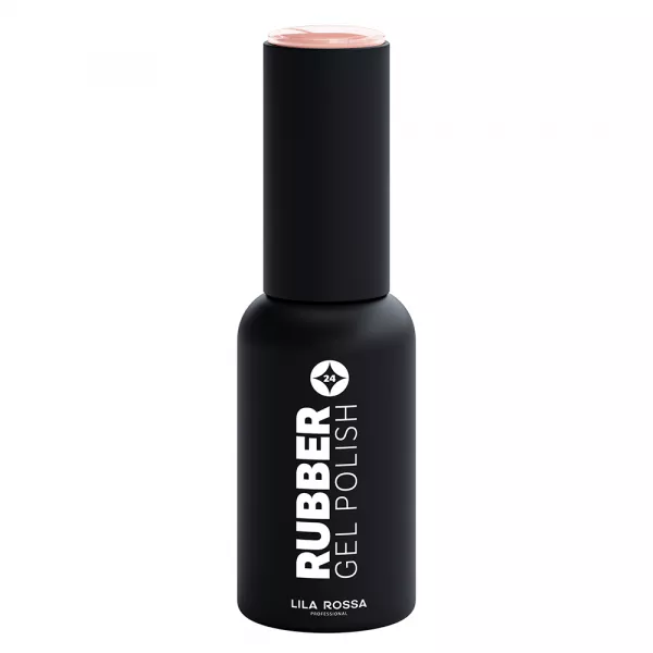 Oja semipermanenta, Lila Rossa, Rubber, 024 soft cappuccino lucios, 7 ml