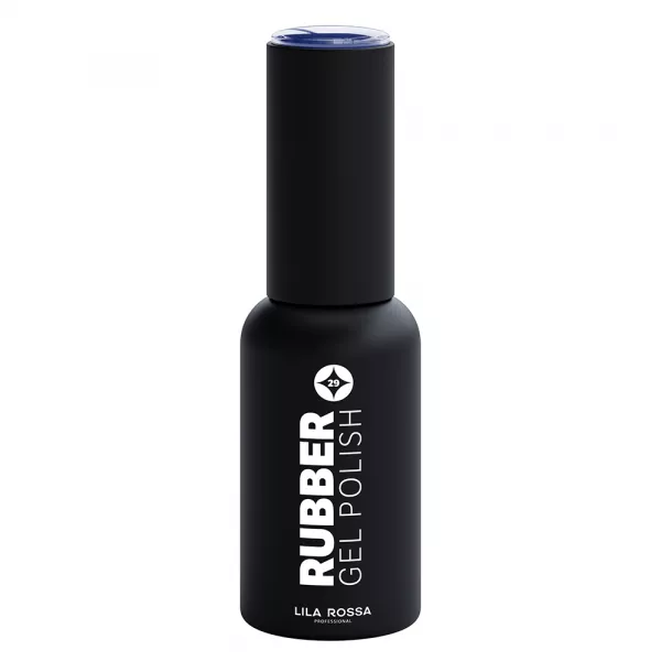 Oja semipermanenta, Lila Rossa, Rubber, 029 Blue, 7 ml