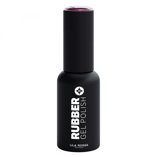 Oja semipermanenta, Lila Rossa, Rubber, 035 burgundy, 7 ml