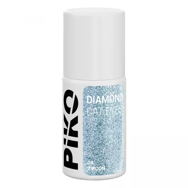 Oja semipermanenta Piko, 7 ml, Diamond Cat Eyes, 04 Zircon