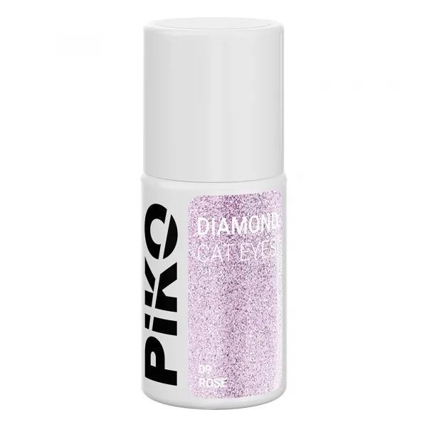 Oja semipermanenta Piko, 7 ml, Diamond Cat Eyes, 09 Rose