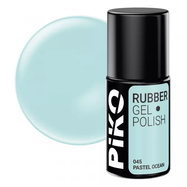 Oja semipermanenta Piko, Rubber, 7ml, 045 Pastel Ocean