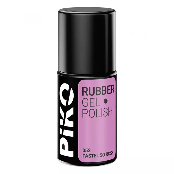 Oja semipermanenta Piko, Rubber, 7 ml, 052 Pastel So Rose