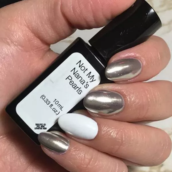 Oja semipermanenta SensatioNail 10.5 ml, White, Not My Nana's Pearls 