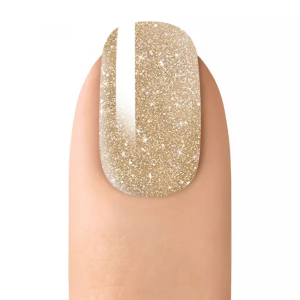Oja semipermanenta SensatioNail 7.39 ml Gold Glitter