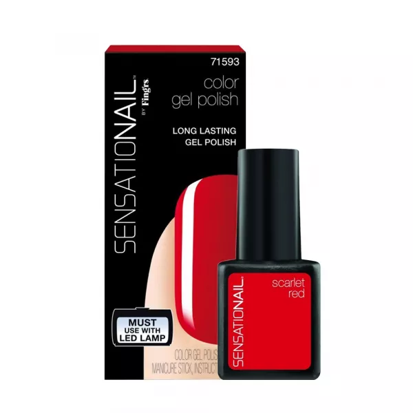 Oja semipermanenta SensatioNail Scarlet Red 7.39 ml