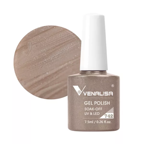 Oja semipermanenta Venalisa, 7.5 ml, nuanta 742