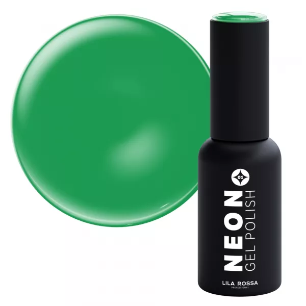 Oja semipermanenta Lila Rossa, Neon, 7 g, 01 Verde