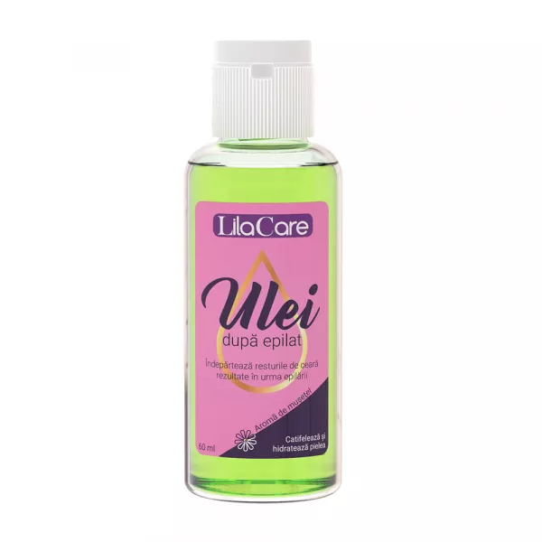Kit epilare Lila Care cu ceara roll-on Silky Skin Honey 5 x 100 ml, 1 x incalzitor ceara, 1 x ulei dupa epilare, 1 x set 50 benzi epilare