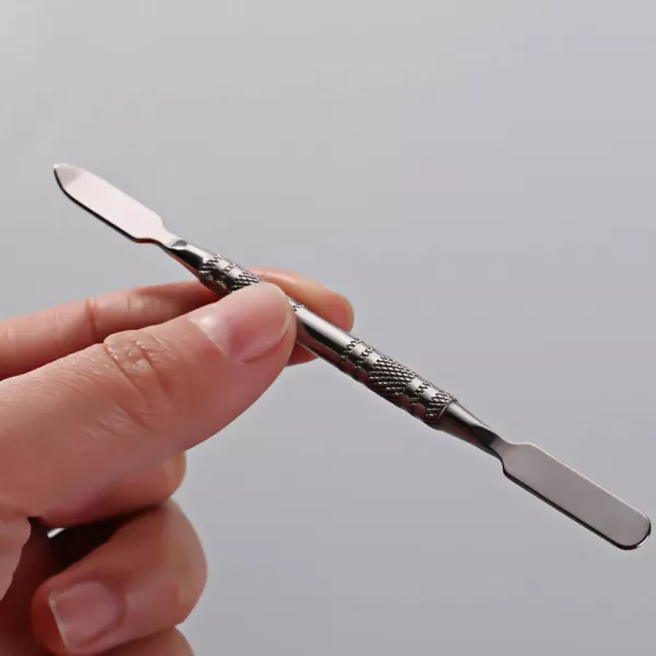 Paleta mixare fond de ten sau vopsele acrilice cu spatula si 4 compartimente, Lila Rossa