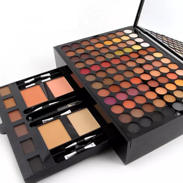 Trusa de farduri Easy Glow, Miss Rose, Lila Rossa, 180 culori