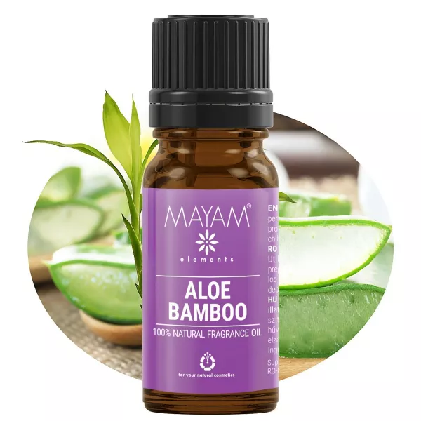 Parfumant natural Elemental, Aloe Bambus, 10 ml