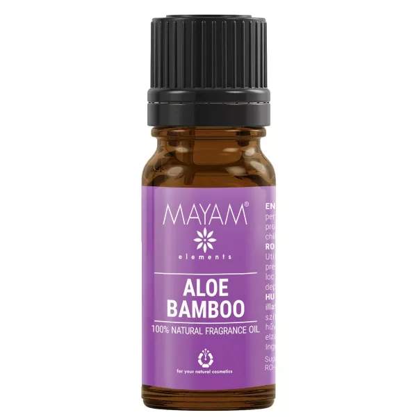 Parfumant natural Elemental, Aloe Bambus, 10 ml