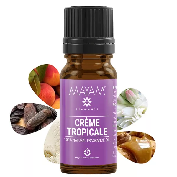 Parfumant natural Elemental, Creme Tropicale, 10 ml