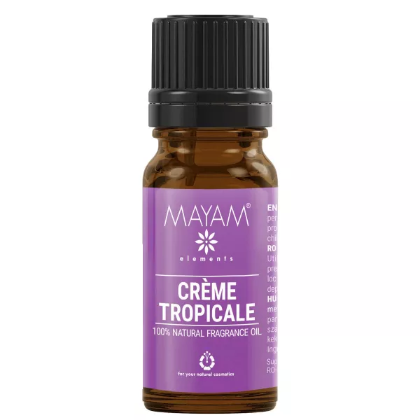 Parfumant natural Elemental, Creme Tropicale, 10 ml