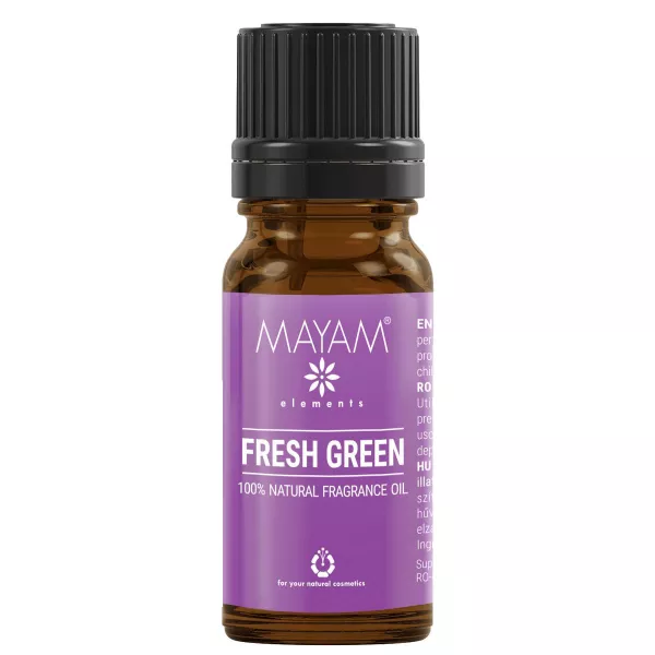 Parfumant natural Elemental, Fresh Green, 10 ml