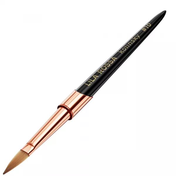 Pensula unghii Acrylic Brush Lila Rossa VIP Premium Kolinsky #10
