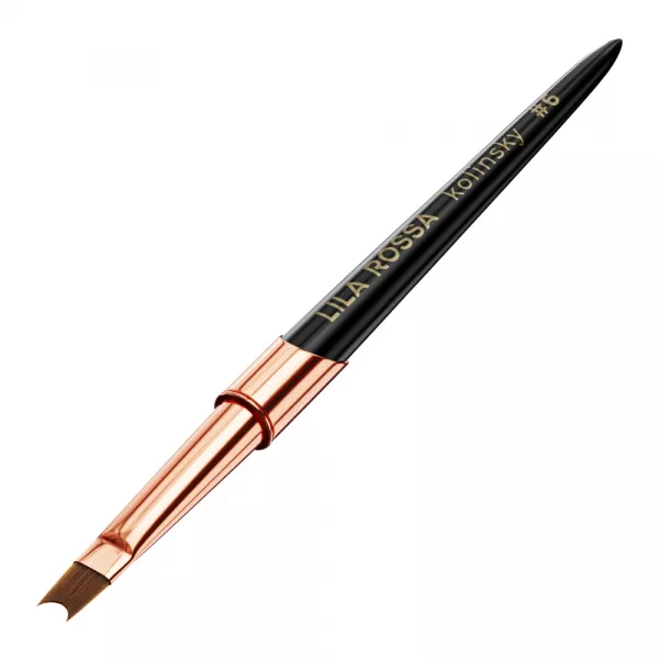 Pensula unghii u shape brush french lila rossa kolinsky #6