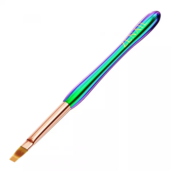 Pensula unghii Slant Ombre Zenail Chameleon #4