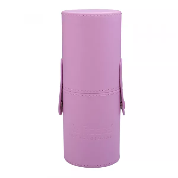 Set pensule makeup, Lila Rossa, in tub roz, 12 buc