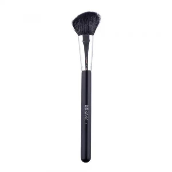 Set pensule makeup, Megaga, cu husa neagra, 22 buc