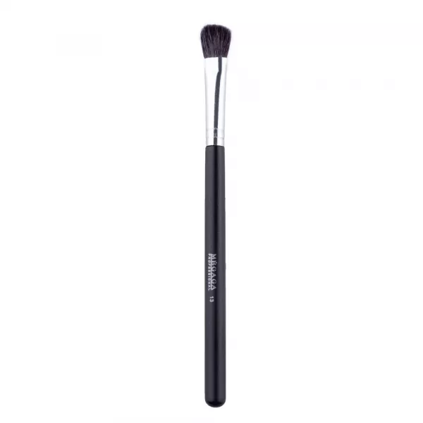 Set pensule makeup, Megaga, cu husa neagra, 22 buc