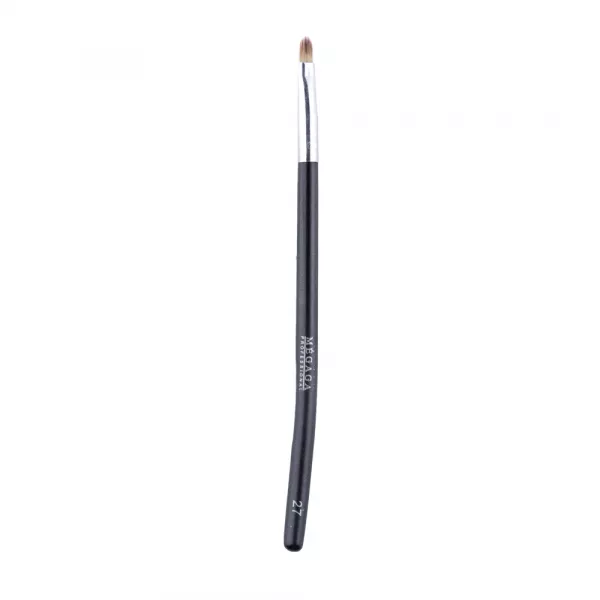Set pensule makeup, Megaga, cu husa neagra, 22 buc