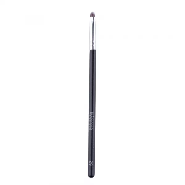 Set pensule makeup, Megaga, cu husa neagra, 22 buc
