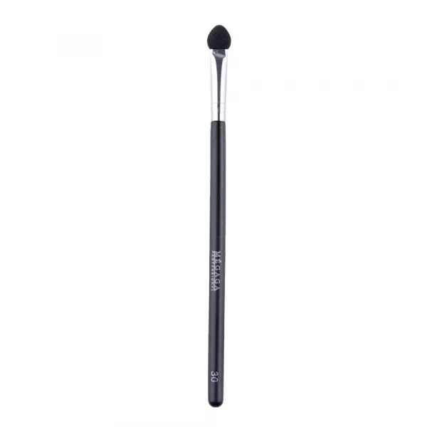 Set pensule makeup, Megaga, cu husa neagra, 22 buc