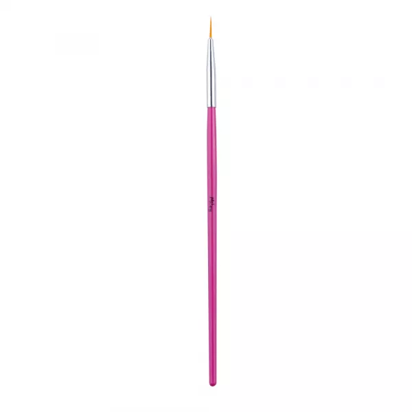 Set pensule manichiura, Miley, roz, 15 buc