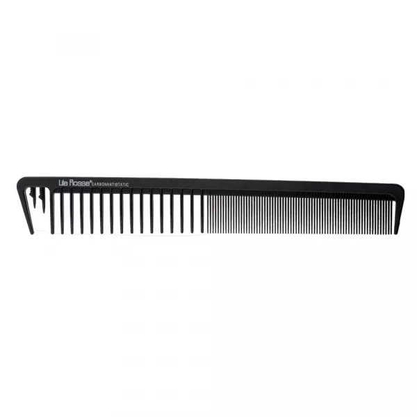 Pieptene antistatic Lila Rossa, din carbon, negru, tm05