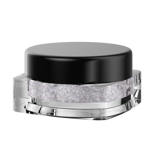 Pigment cu efect de oglinda, cu aplicator, 2 g, silver