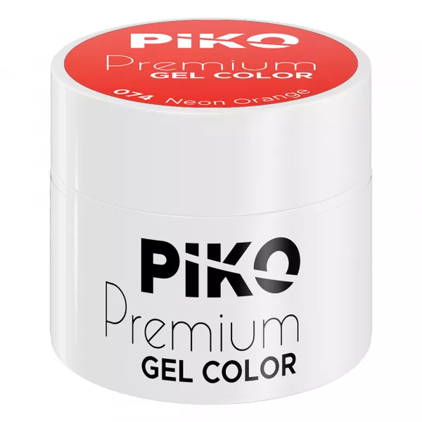 Gel color Piko, Premium, 5g, 074 Orange