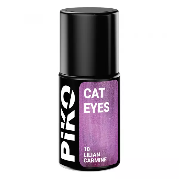 Oja semipermanenta, Piko, 7 ml, Cat Eyes, 10 Lilian Carmine