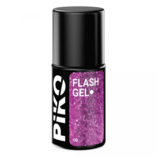 Oja semipermanenta Piko, Flash Gel, 7 g, 08 Lavander