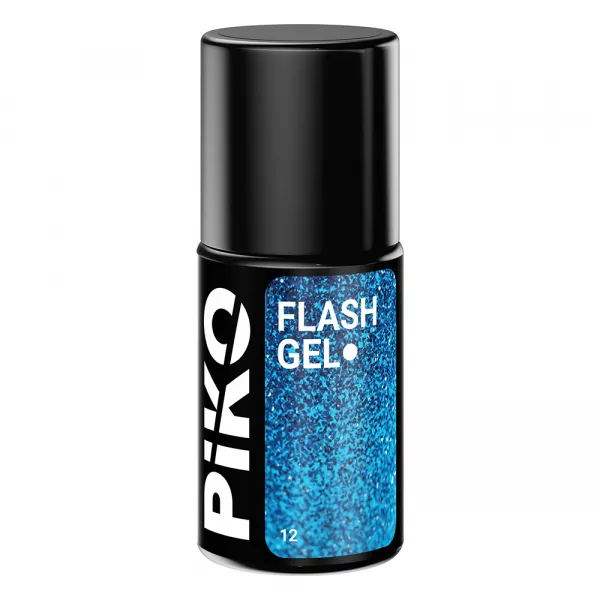 Oja semipermanenta Piko, Flash Gel, 7 g, 12 Neon Blue
