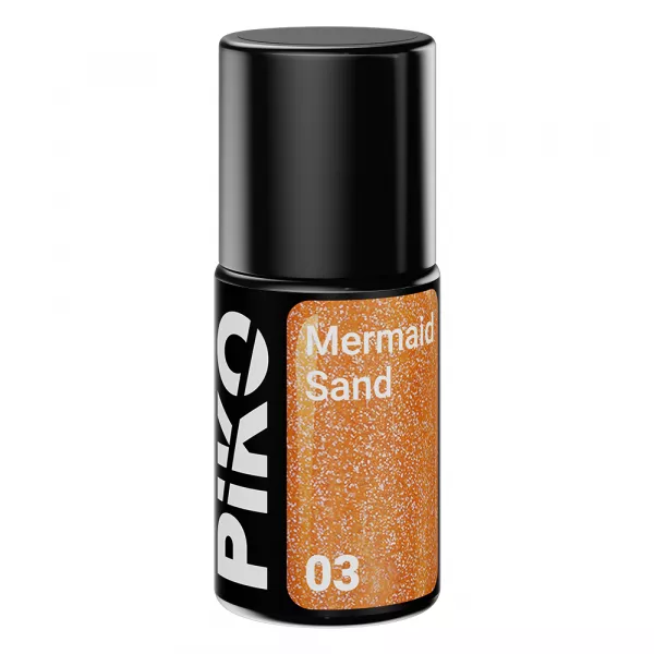 Oja semipermanenta Piko, Mermaid Sand, 7 g, 03, Translucent Orange