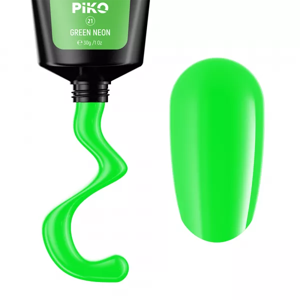 Polygel color, Piko, 30 g, 21 Green Neon