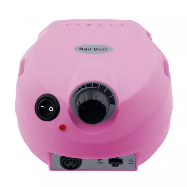 Pila electrica, freza unghii pentru incepatori, roz, 25.000 rpm