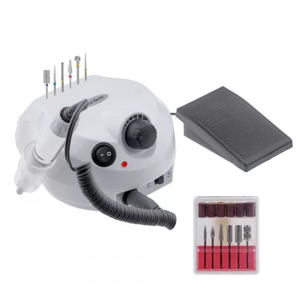 Pila electrica, freza de unghii pentru incepatori 25.000 rpm