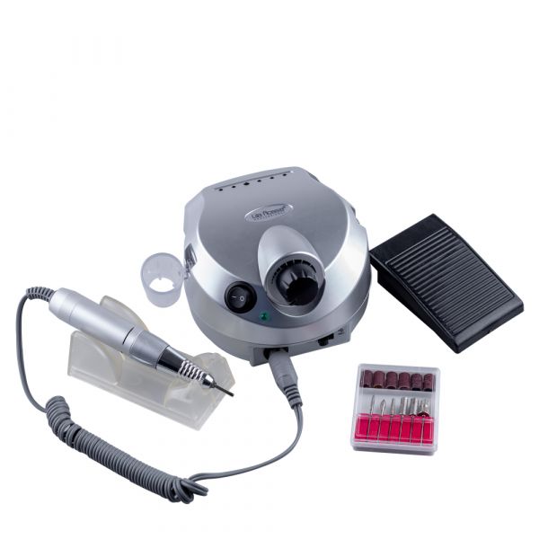 Pila electrica, freza unghii, Lila Rossa, 25.000 rpm, 10 W, silver