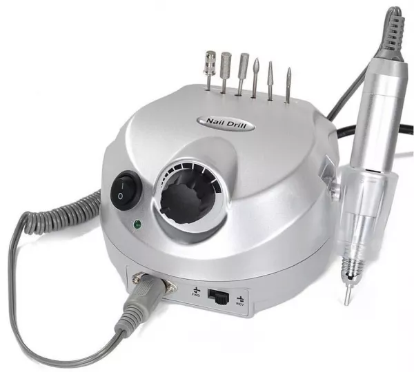 Pila electrica, freza unghii, Lila Rossa, 25.000 rpm, 10 W, silver