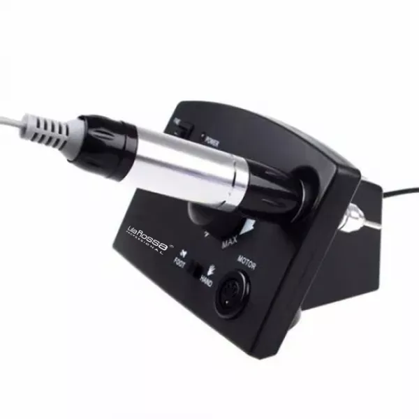 Pila electrica, freza unghii, Lila Rossa, neagra, 35.000 rpm, 25 W