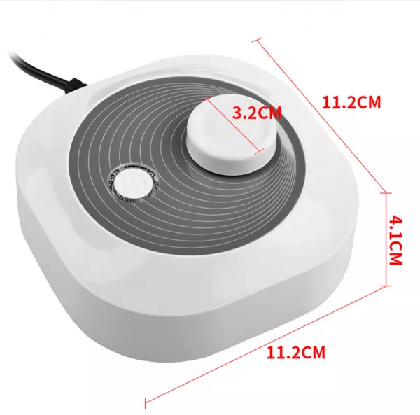 Pila electrica, freza unghii, alba, 25.000 rpm, 24 W, Lila Rossa
