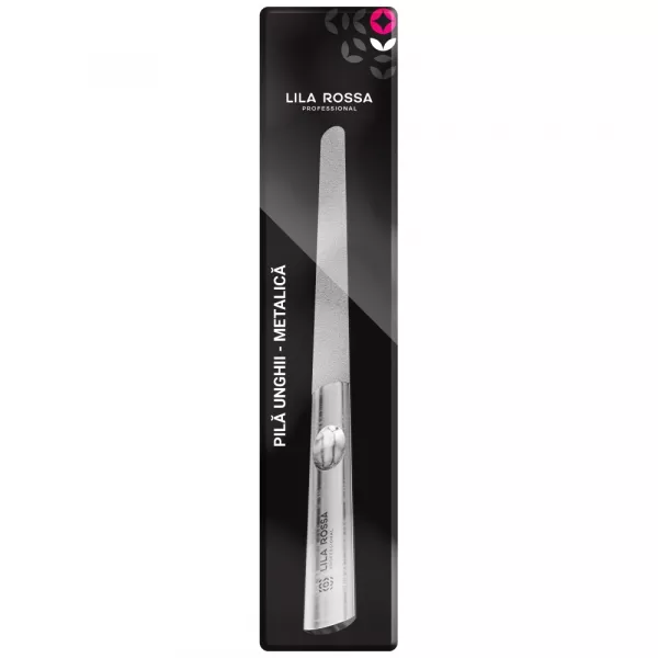 Pila unghii metalica Lila Rossa, 12 cm