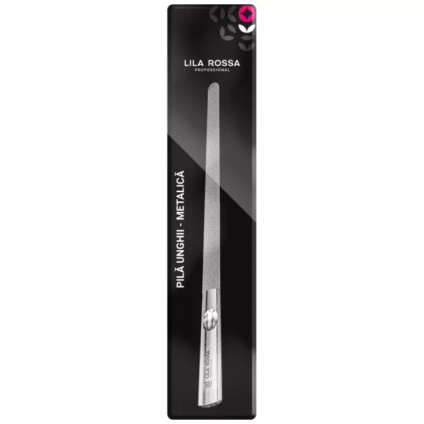 Pila unghii metalica Lila Rossa, 17 cm