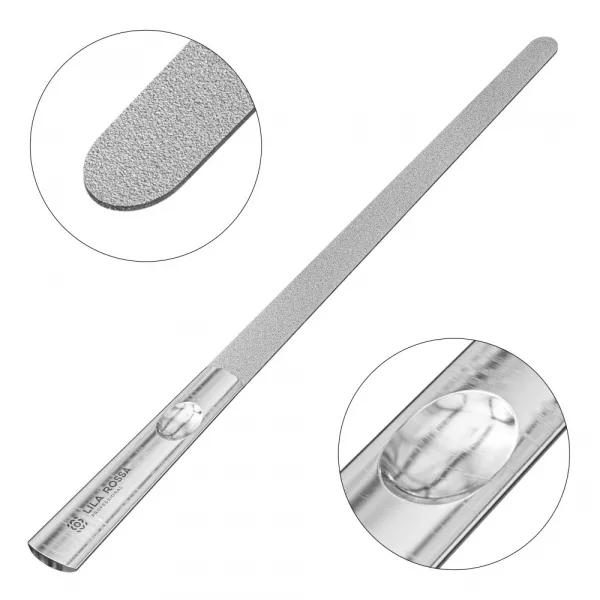 Pila unghii metalica Lila Rossa, 17 cm