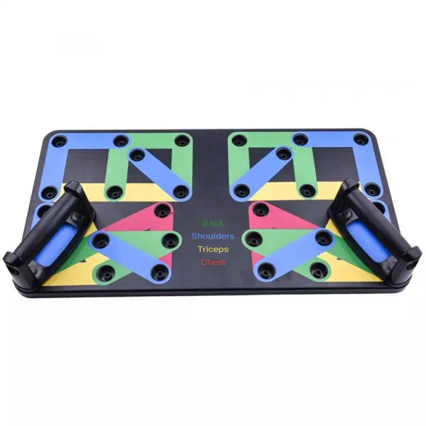 Placa antrenament Karemi, cu manere, pentru spate, umeri, piept, triceps